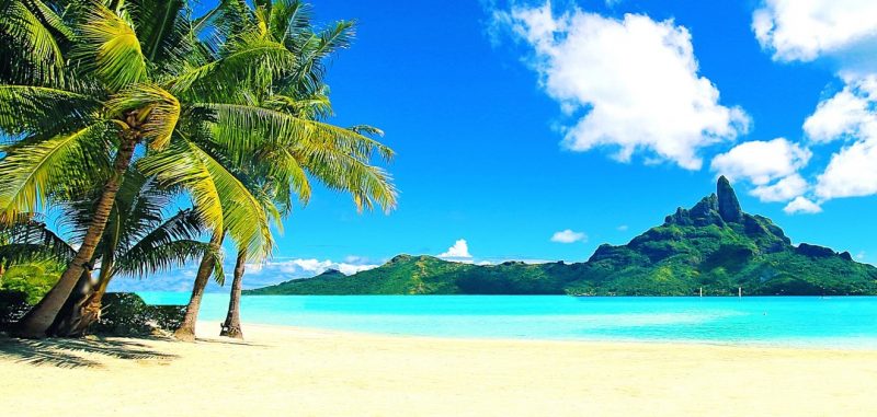 Bora Bora, Polynésie française, Matira Beach